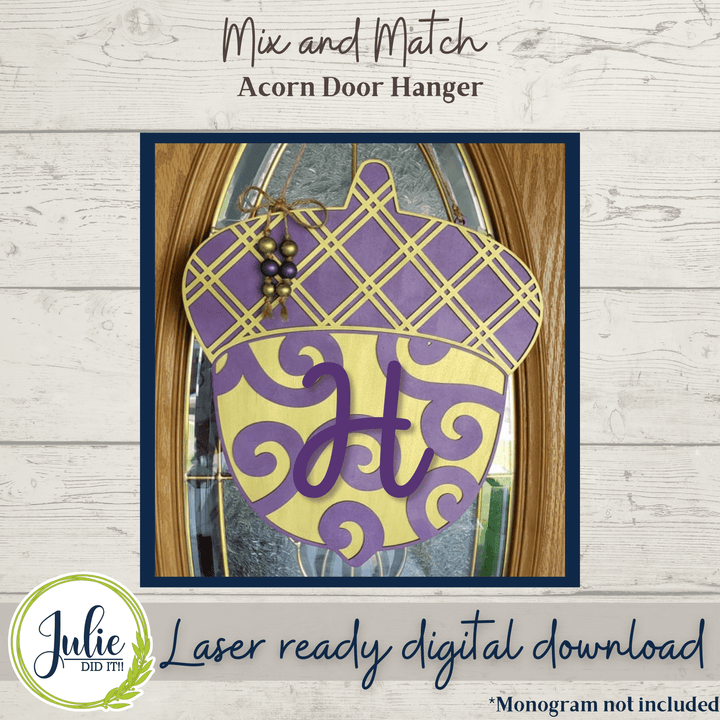Julie Did It Studios Acorn Door Hanger