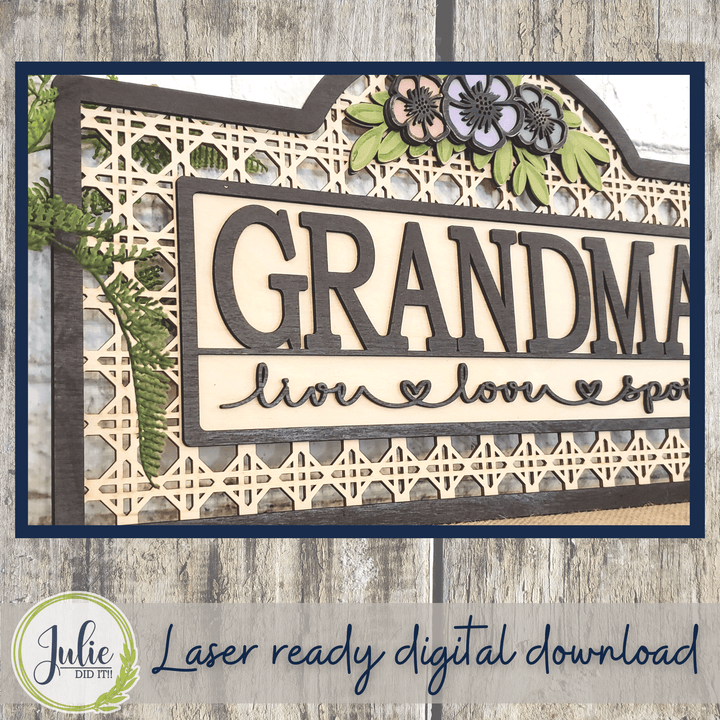 Julie Did It Studios Live Love Spoil Mother's Day Sign