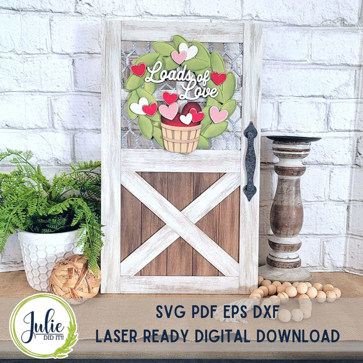 Julie Did It Studios Loads of Love Wreath