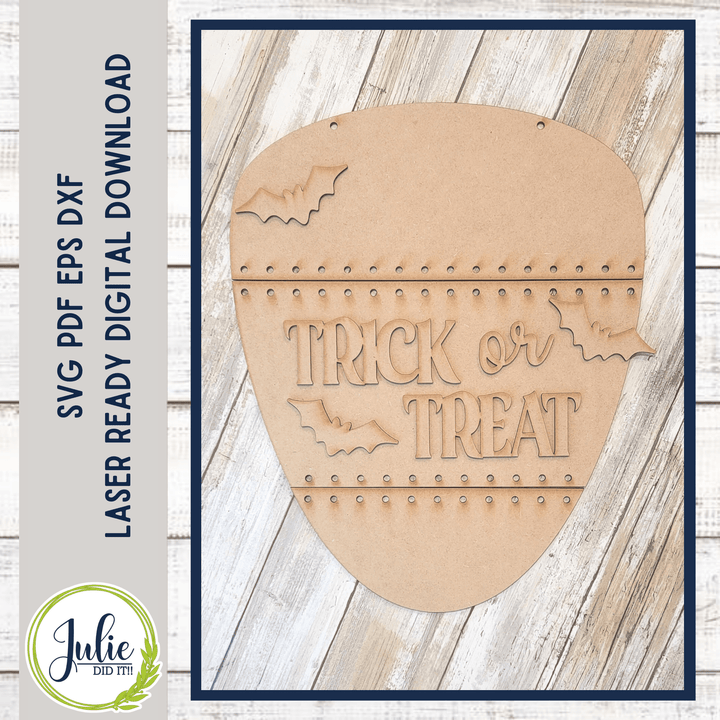 Julie Did It Studios Stitched Candy Corn Door Hanger