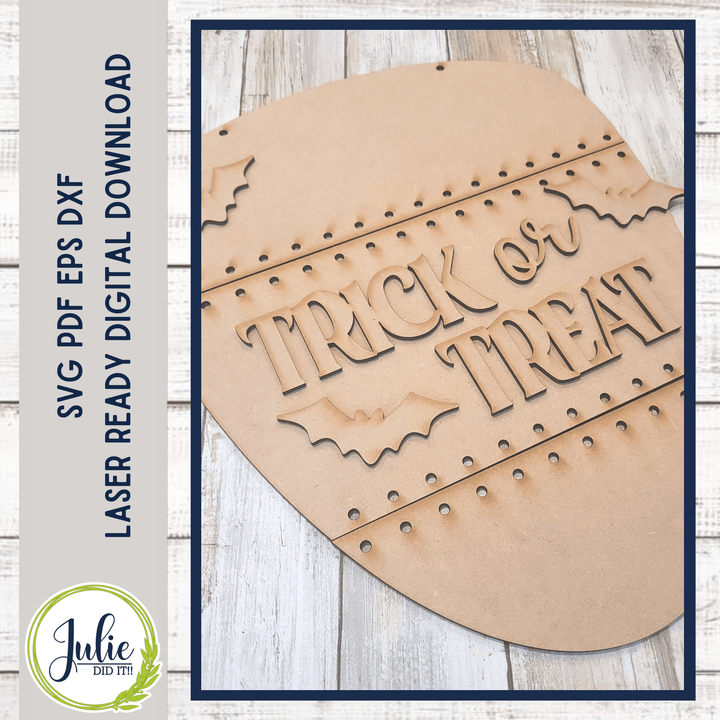 Julie Did It Studios Stitched Candy Corn Door Hanger