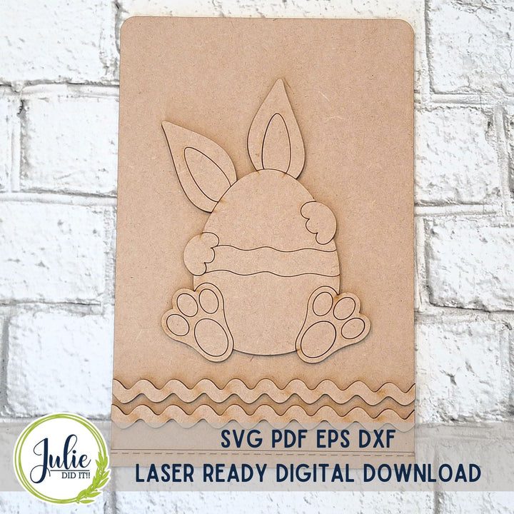 Julie Did It Studios Easter Egg Interchangeable Tea Towel - February 2024 Design Studio