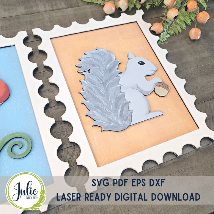 Julie Did It Studios Fall Stamps Trio - July 2023 Design Studio