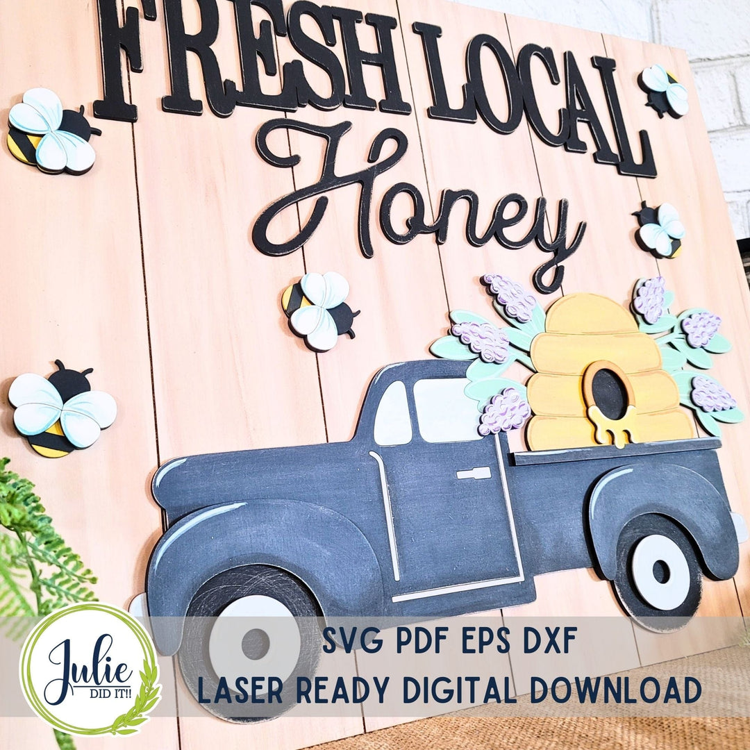 Julie Did It Studios Fresh Local Honey XL Leaner - April 2024 Design Studio