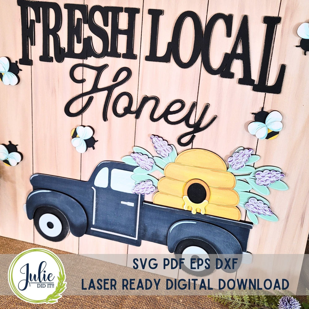 Julie Did It Studios Fresh Local Honey XL Leaner - April 2024 Design Studio