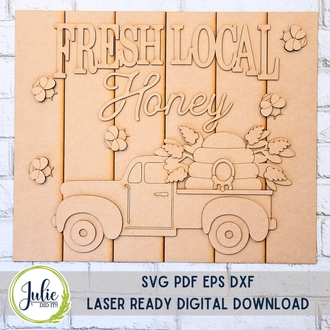 Julie Did It Studios Fresh Local Honey XL Leaner - April 2024 Design Studio