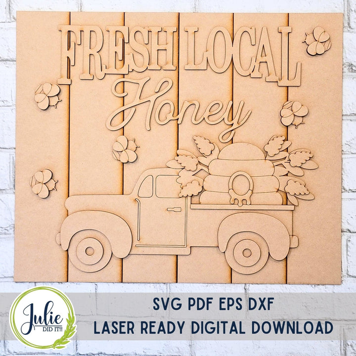 Julie Did It Studios Fresh Local Honey XL Leaner - April 2024 Design Studio