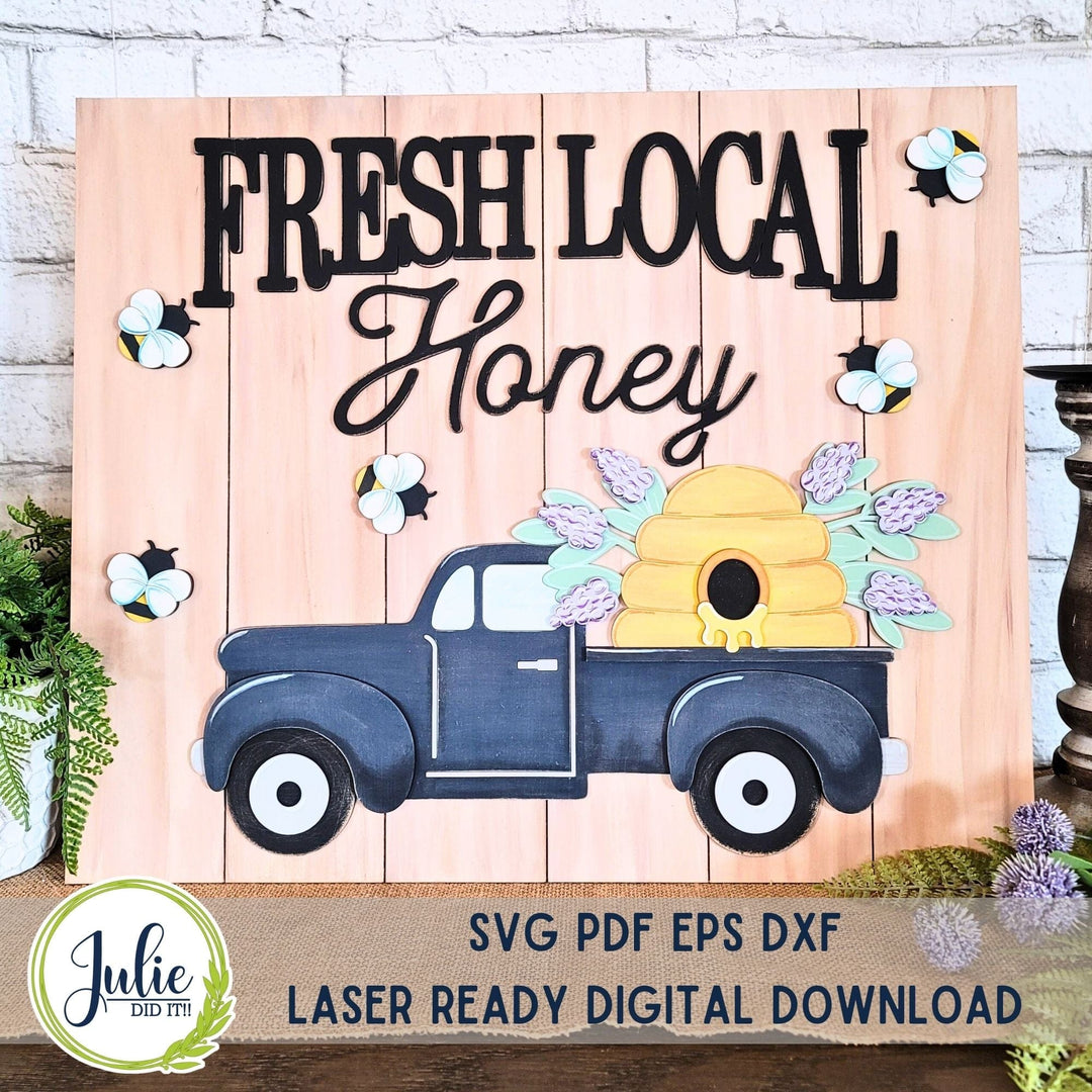 Julie Did It Studios Fresh Local Honey XL Leaner - April 2024 Design Studio