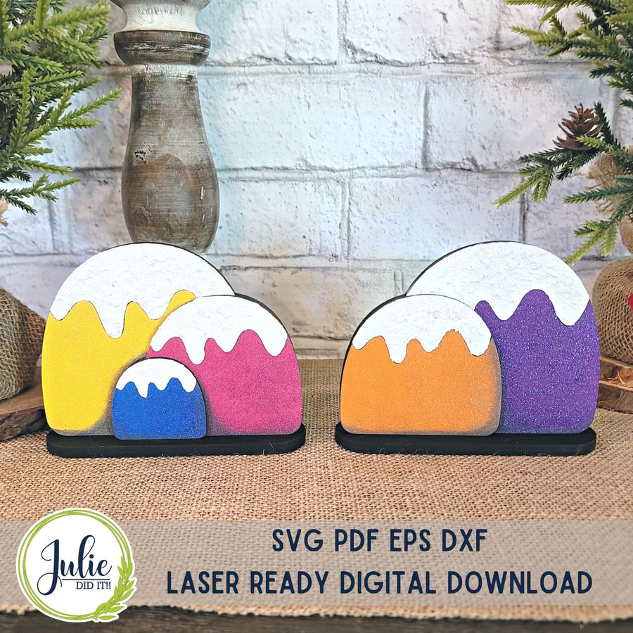Julie Did It Studios Gumdrop Clusters Shelf Sitter - August 2023 Design Studio