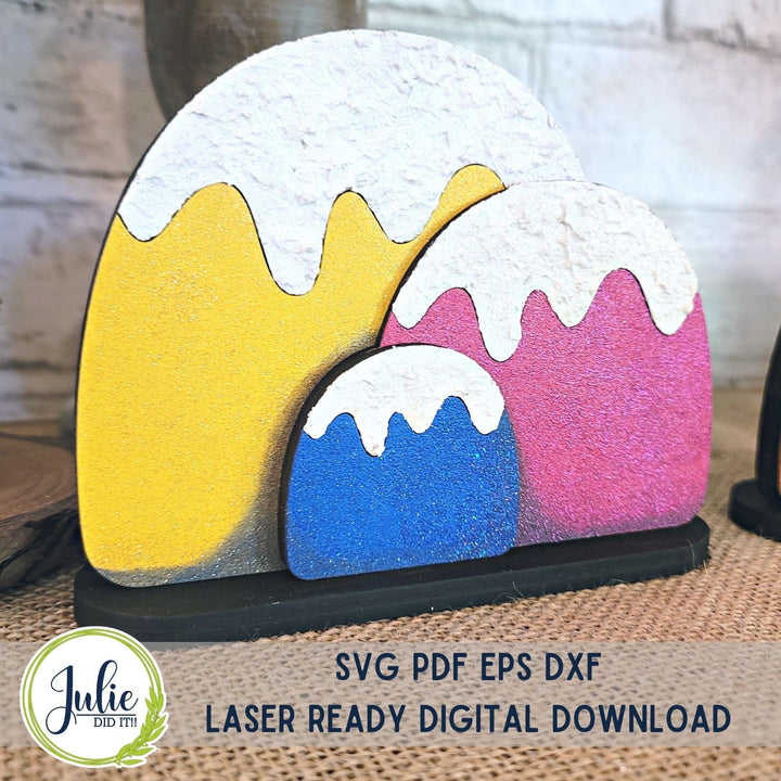 Julie Did It Studios Gumdrop Clusters Shelf Sitter - August 2023 Design Studio