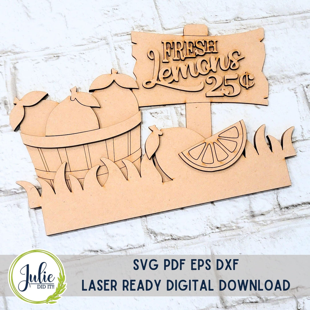 Julie Did It Studios Lemons Insert - May 2024 Design Studio