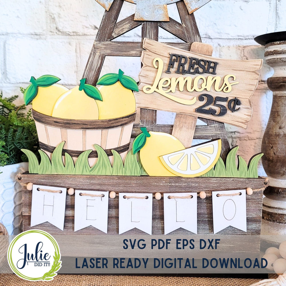 Julie Did It Studios Lemons Insert - May 2024 Design Studio