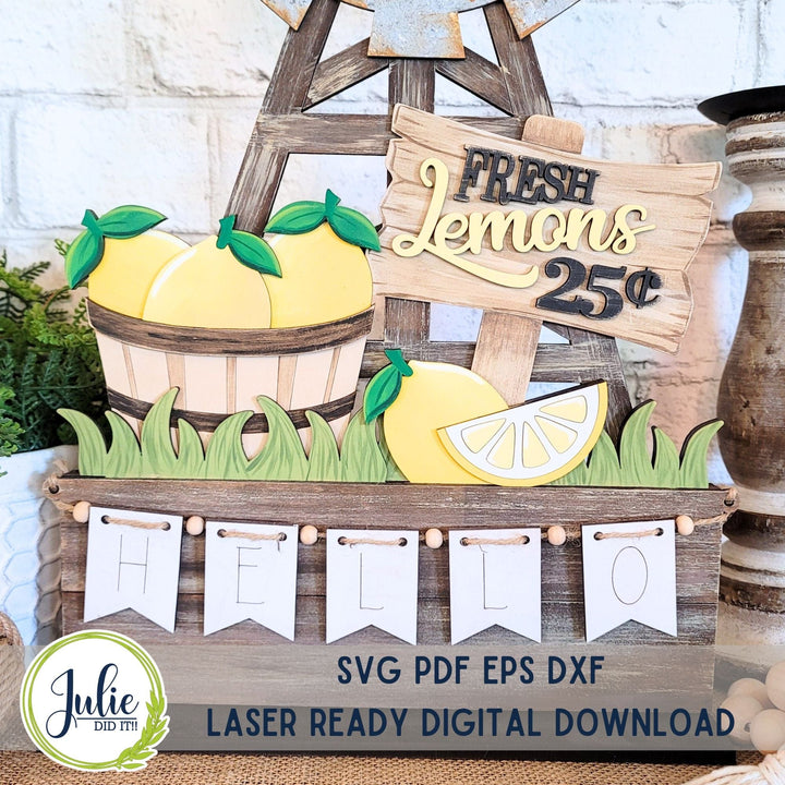 Julie Did It Studios Lemons Insert - May 2024 Design Studio