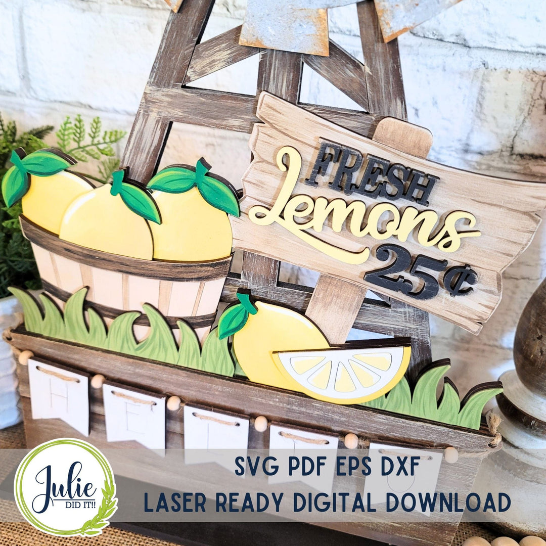 Julie Did It Studios Lemons Insert - May 2024 Design Studio