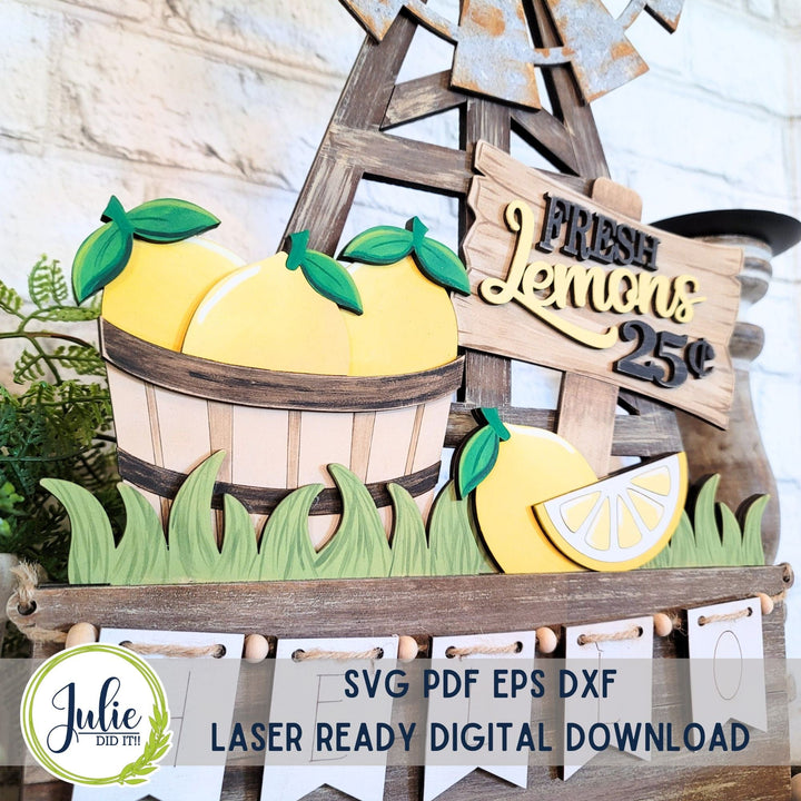 Julie Did It Studios Lemons Insert - May 2024 Design Studio