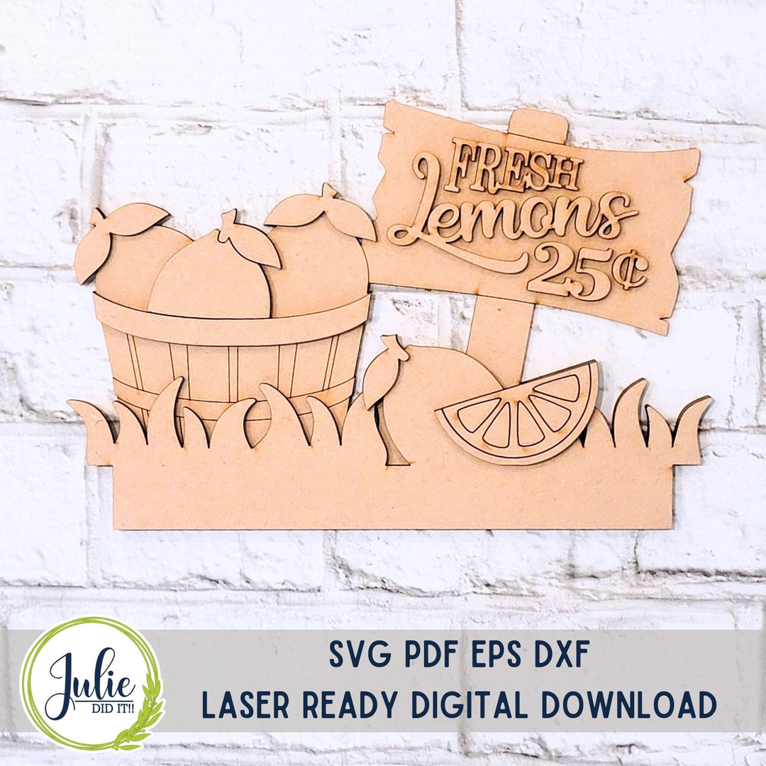Julie Did It Studios Lemons Insert - May 2024 Design Studio