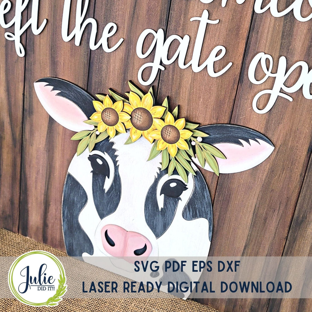 Julie Did It Studios "Live Like Someone Left the Gate Open" XL Leaner - December 2023 Design Studio