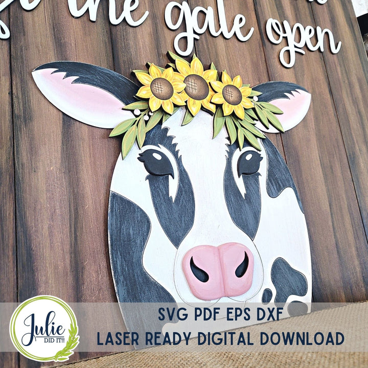 Julie Did It Studios "Live Like Someone Left the Gate Open" XL Leaner - December 2023 Design Studio