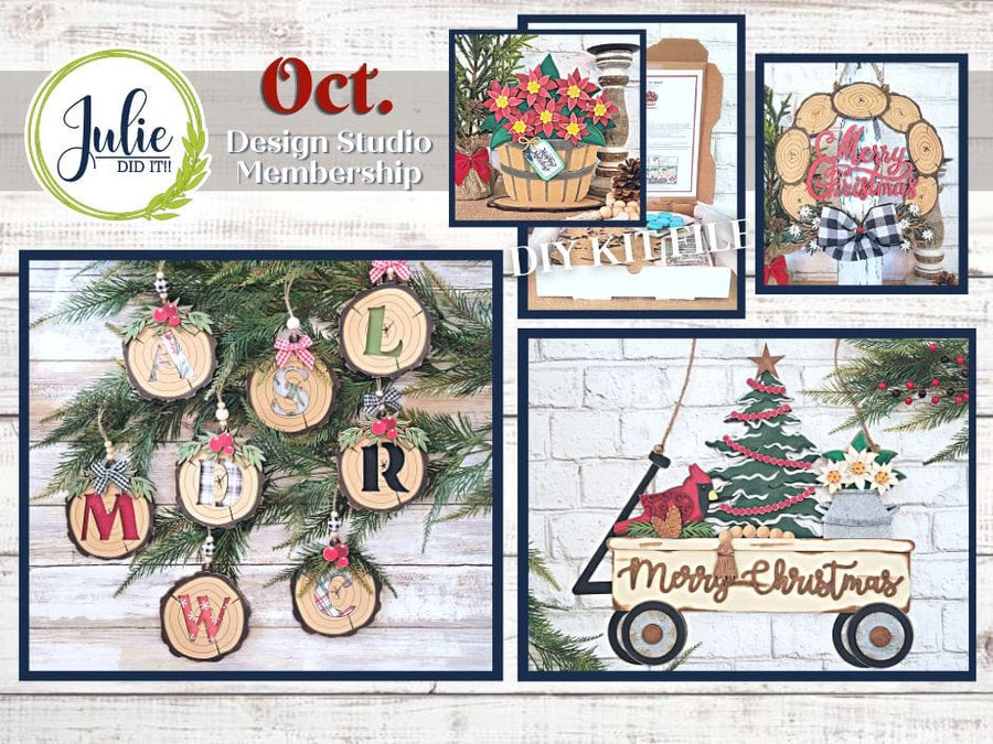 Julie Did It Studios October 2023 Design Studio Membership Bundle