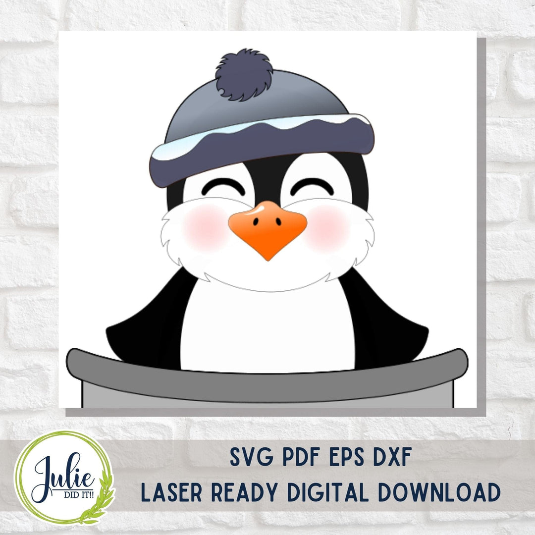 Julie Did It Studios Penguins Train Insert