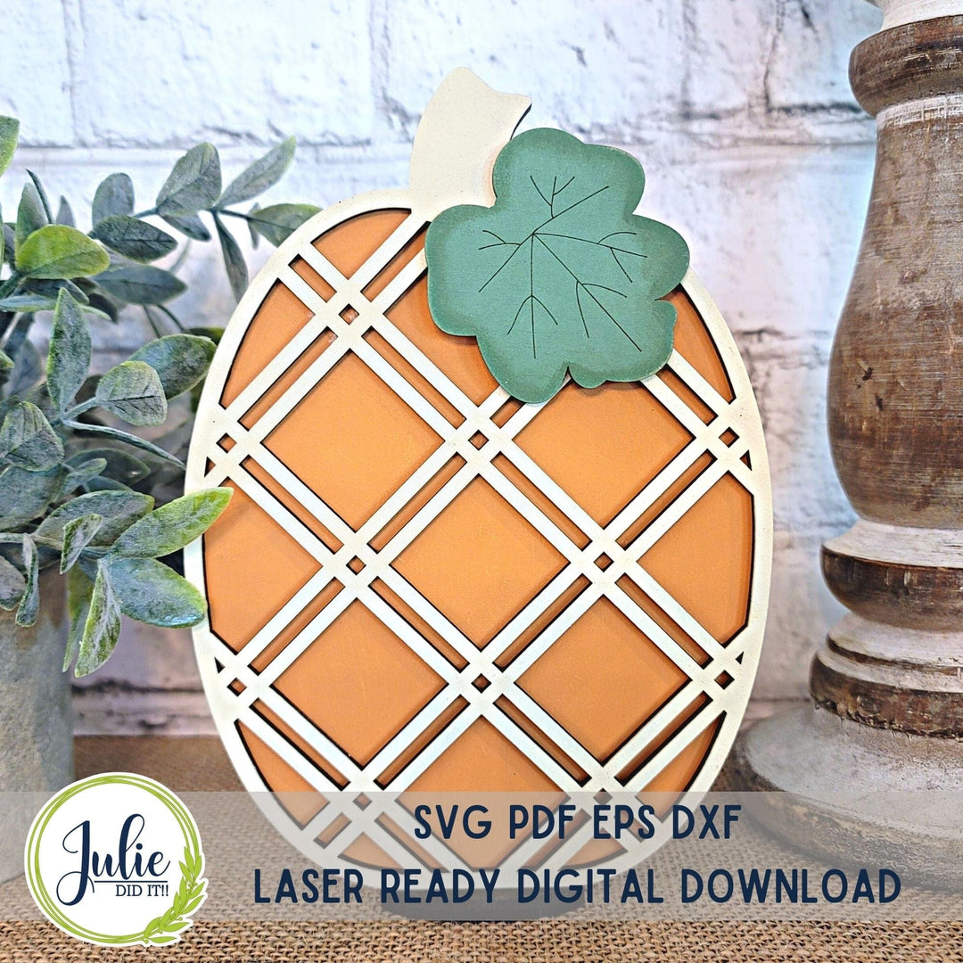 Julie Did It Studios Pumpkin Trio Shelf Sitters