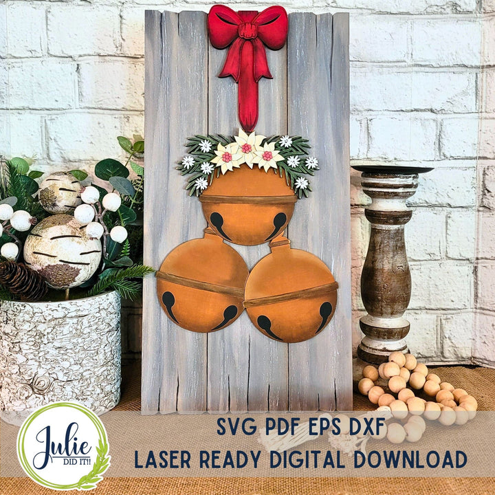 Julie Did It Studios Rustic Bell Cluster Leaner - July 2024 Design Studio