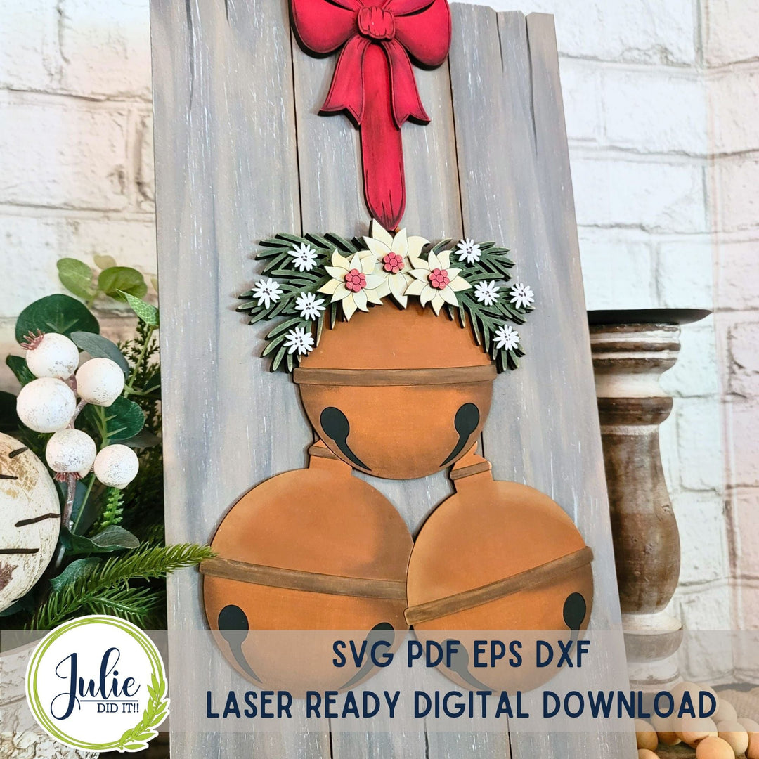 Julie Did It Studios Rustic Bell Cluster Leaner - July 2024 Design Studio