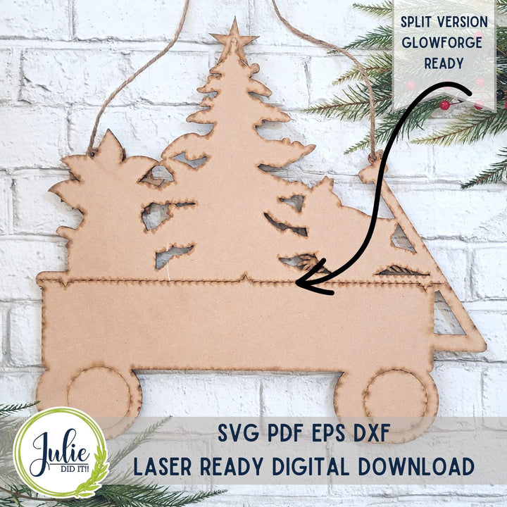 Julie Did It Studios Rustic Wagon Door Hanger - October 2023 Design Studio