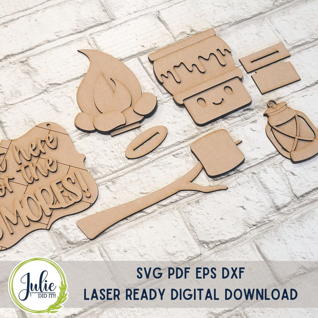 Julie Did It Studios S'mores Tiered Tray - May 2023 Design Studio