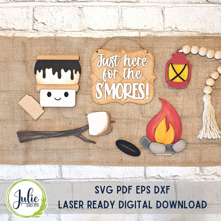 Julie Did It Studios S'mores Tiered Tray - May 2023 Design Studio