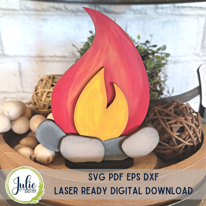 Julie Did It Studios S'mores Tiered Tray - May 2023 Design Studio