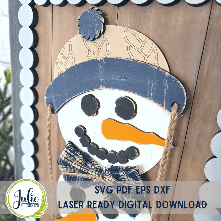 Julie Did It Studios Snowman Stacker