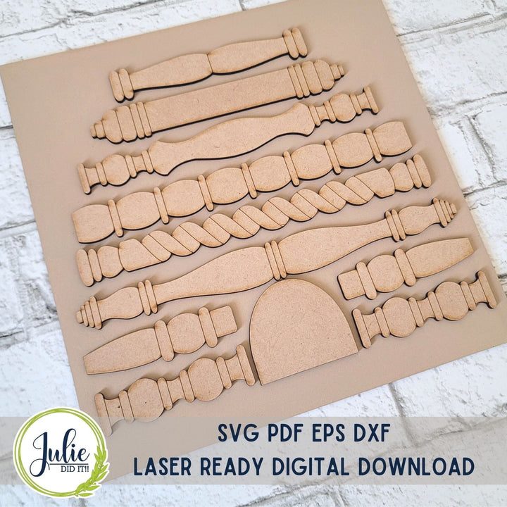 Julie Did It Studios Spindle Beehive Leaner
