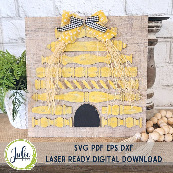 Julie Did It Studios Spindle Beehive Leaner