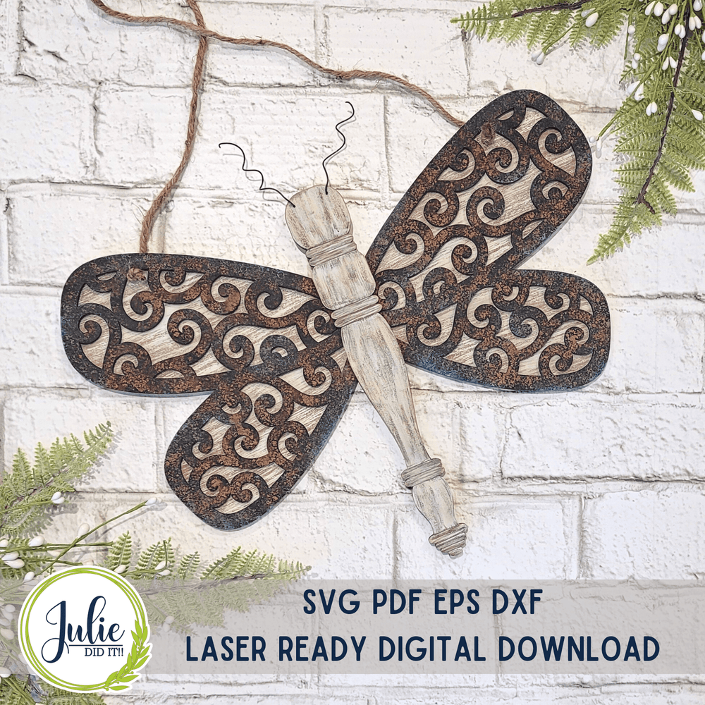 Julie Did It Studios Spindle Dragonfly Hanger
