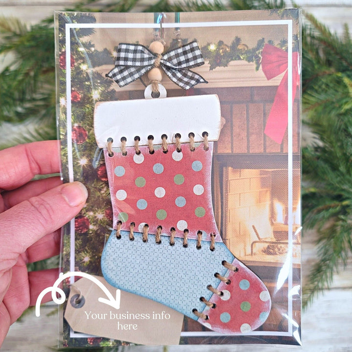 Julie Did It Studios Stitched Stocking Ornaments