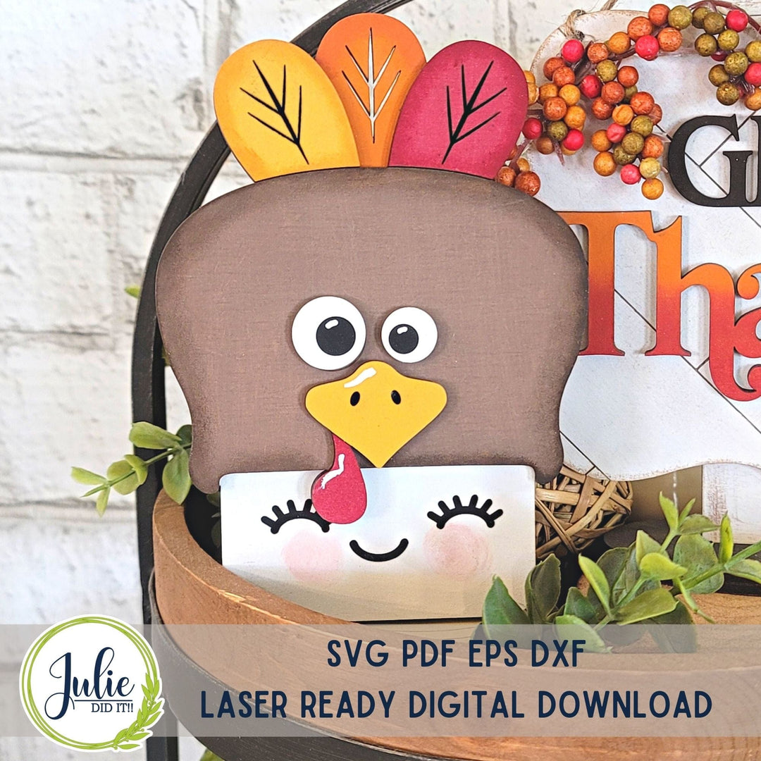 Julie Did It Studios Thanksgiving Tiered Tray