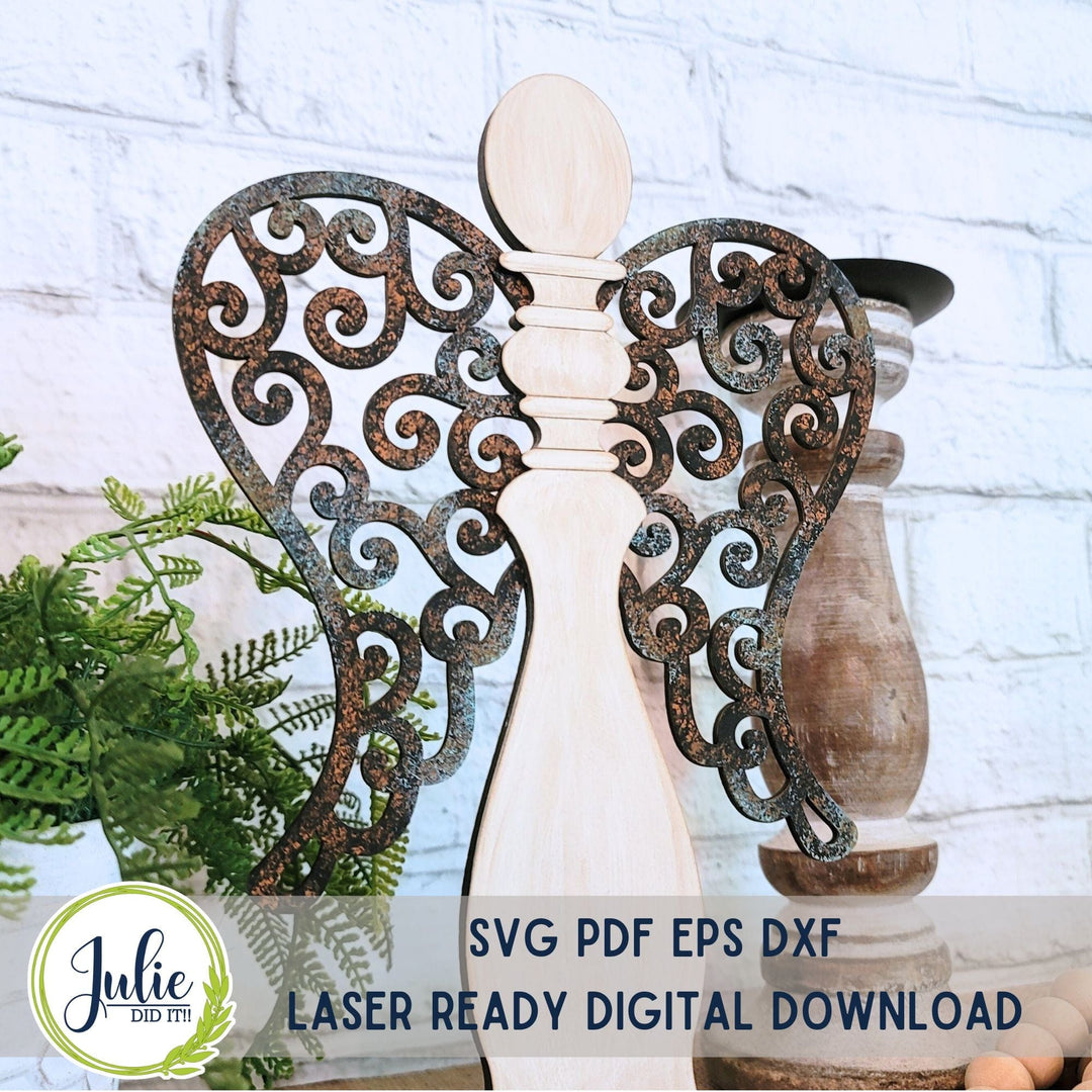 Julie Did It Studios Thin Spindle Angel - July 2024 Design Studio