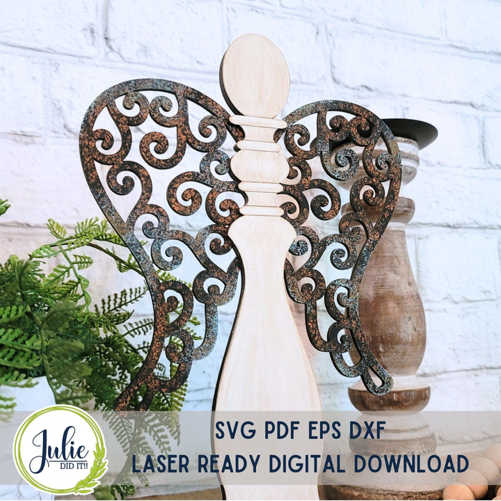 Julie Did It Studios Thin Spindle Angel - July 2024 Design Studio
