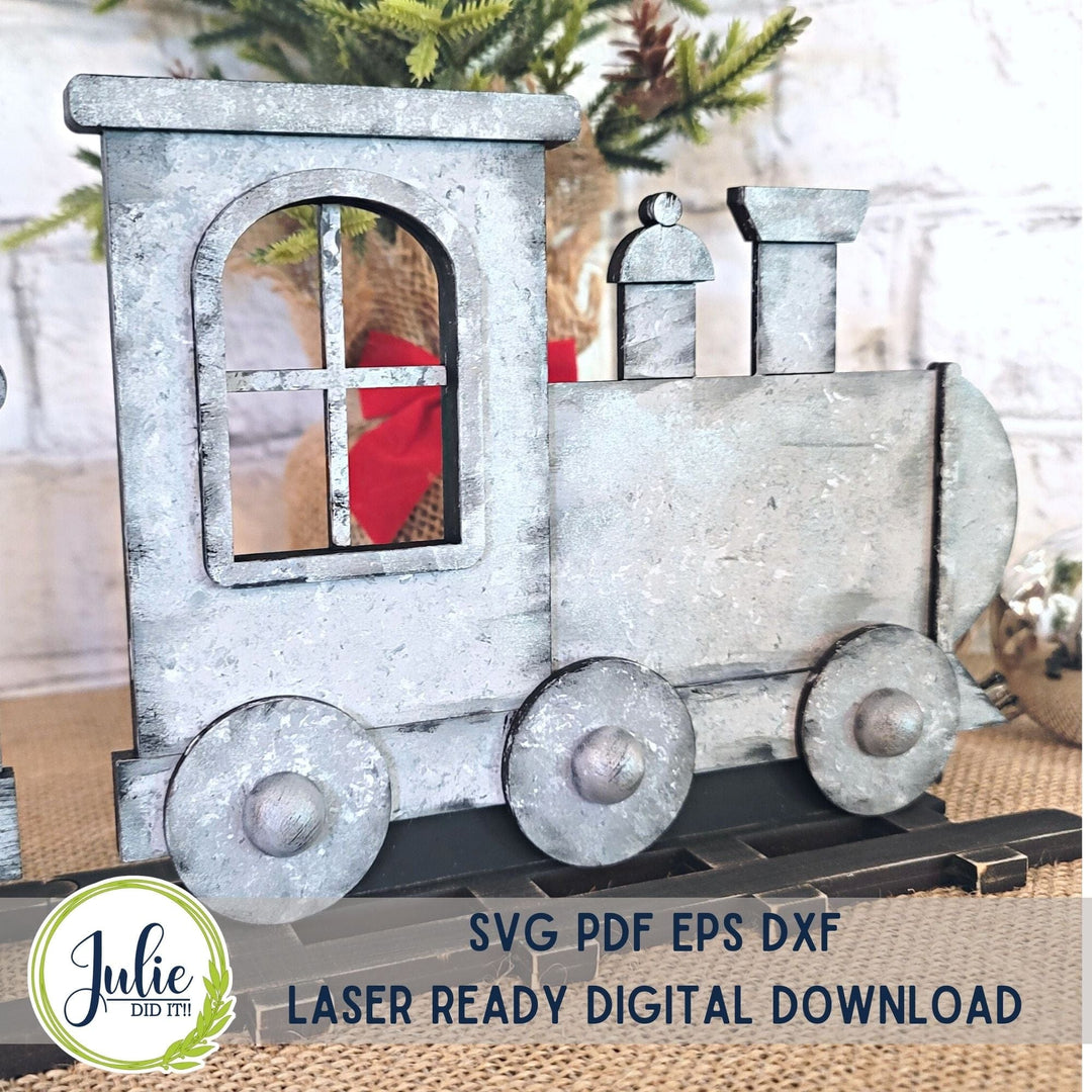Julie Did It Studios Train Shelf Sitter - August 2023 Design Studio