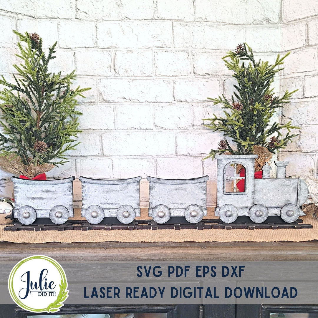 Julie Did It Studios Train Shelf Sitter - August 2023 Design Studio