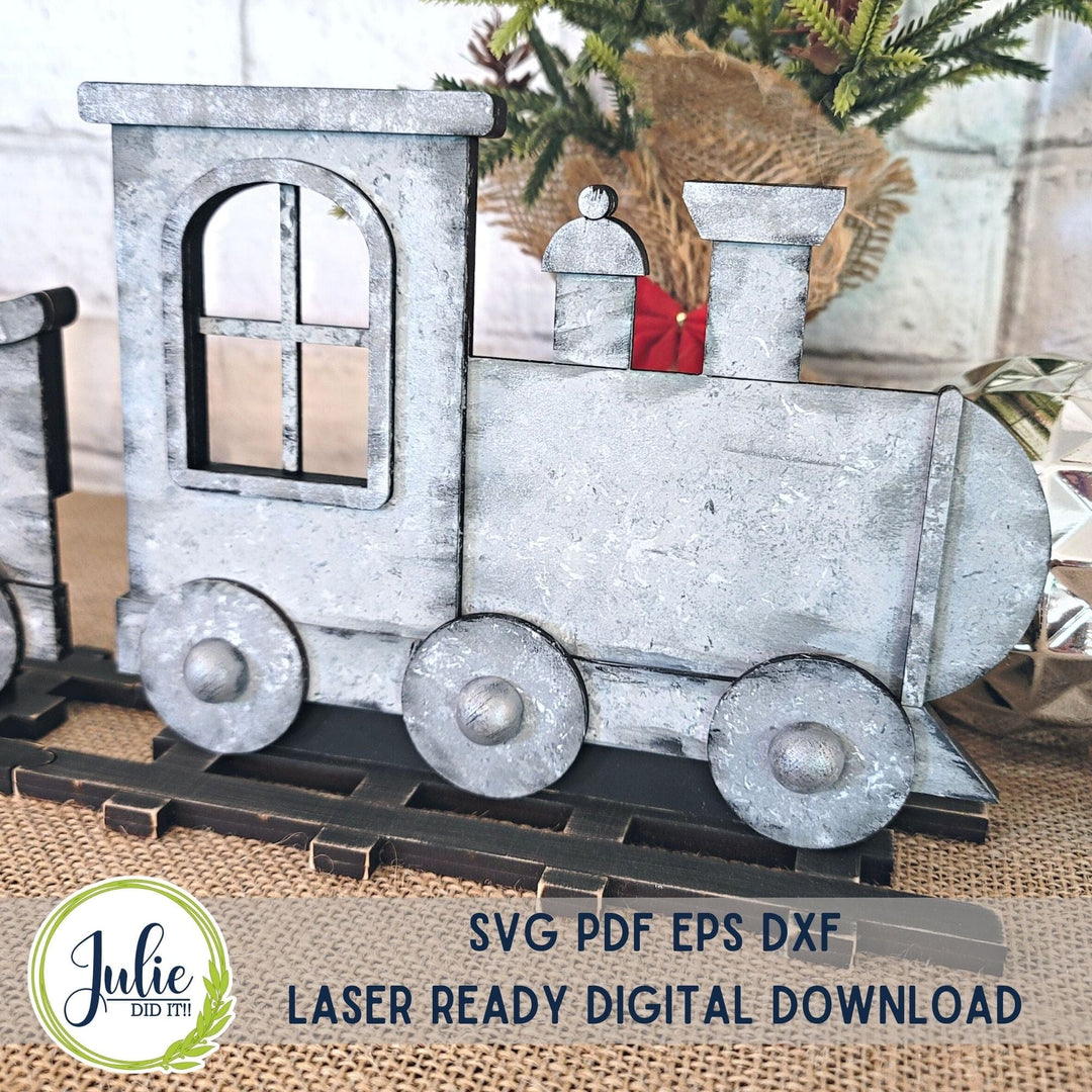 Julie Did It Studios Train Shelf Sitter - August 2023 Design Studio