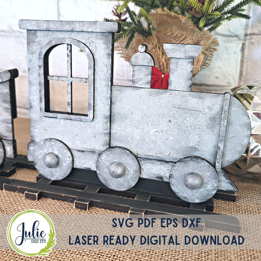 Julie Did It Studios Train Shelf Sitter - August 2023 Design Studio