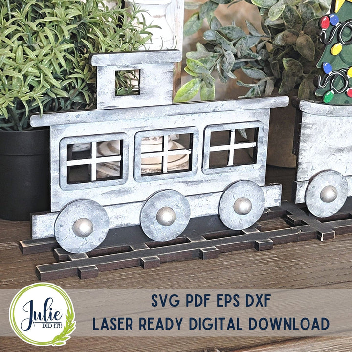 Julie Did It Studios Train Shelf Sitter - August 2023 Design Studio