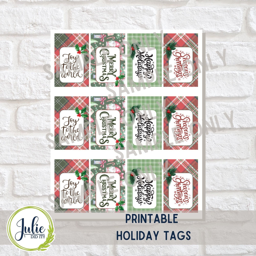 Julie Did It Studios "You Be the Maker" Box Kit - Basket of Poinsettia Shelf Sitter - An October 2023 Design Studio Membership Exclusive File