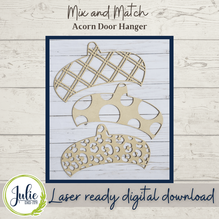 Julie Did It Studios Acorn Door Hanger