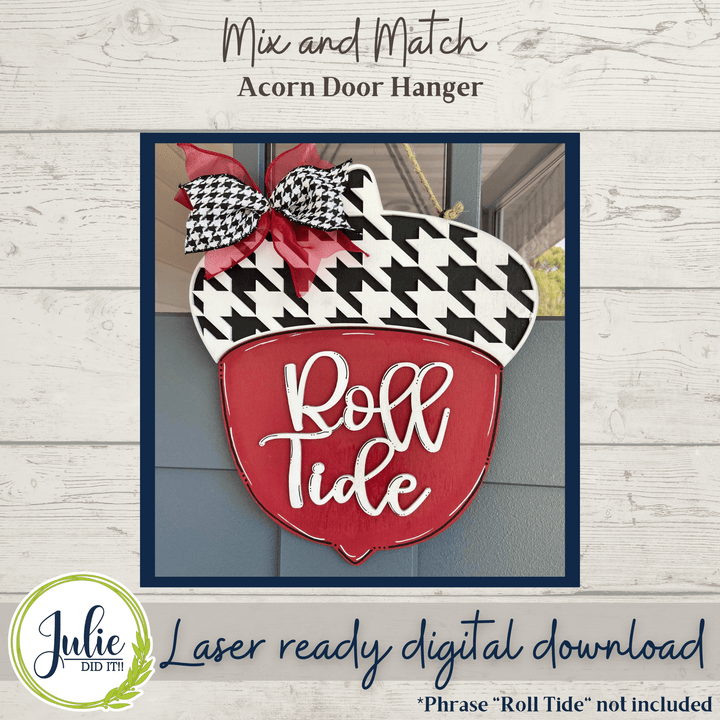 Julie Did It Studios Acorn Door Hanger