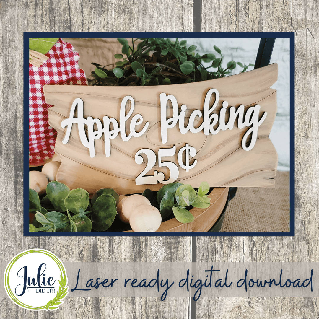 Julie Did It Studios Apple Tiered Tray - July 2022 Design Subscription