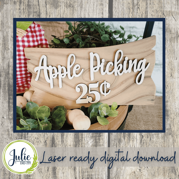 Julie Did It Studios Apple Tiered Tray - July 2022 Design Subscription