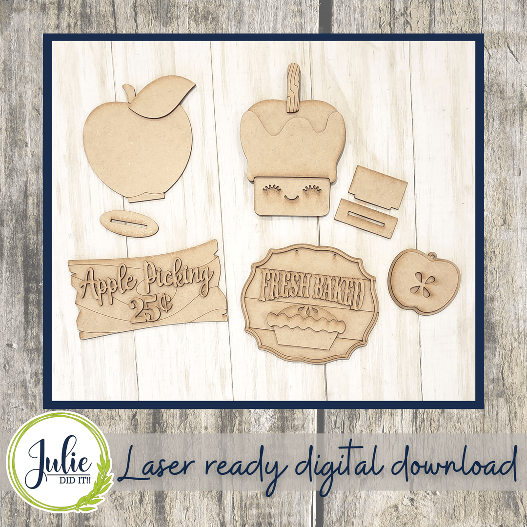Julie Did It Studios Apple Tiered Tray - July 2022 Design Subscription